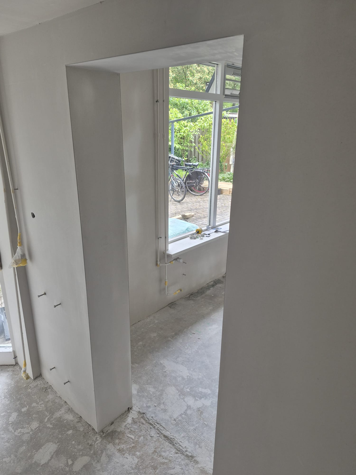 Latei aanbrengen in Werkendam