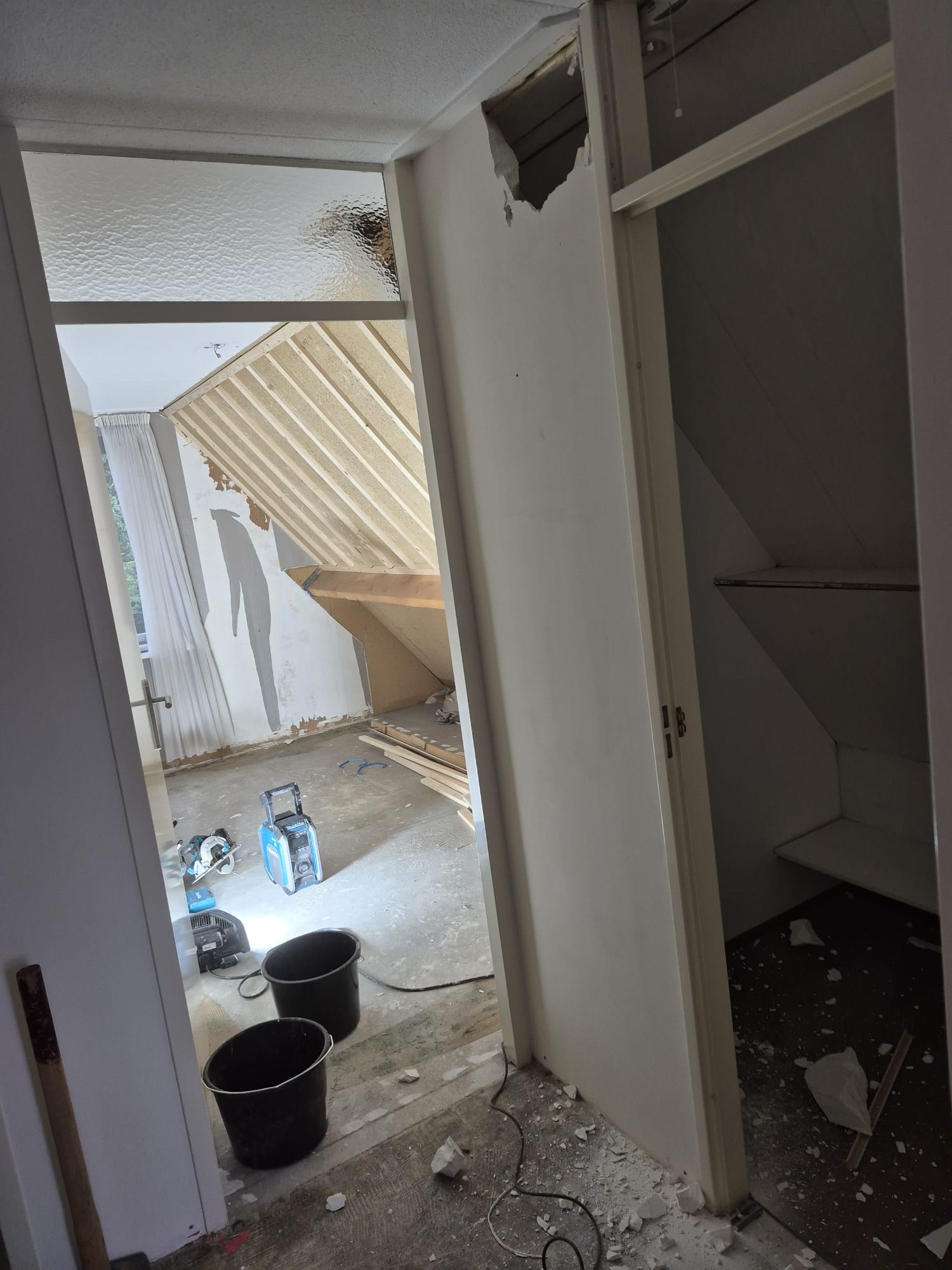 Verbouwing eerste verdieping in Werkendam